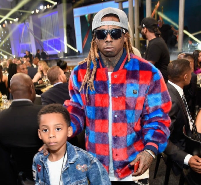 Kameron and his father together for one of his birthday celebration.